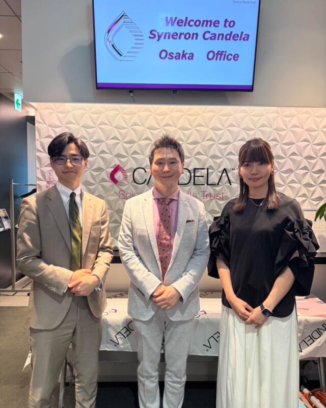 .
昨日は、シネロン・キャンデラ大阪セミナーにて講演をさせていただきました🎤

雨で足元の悪い中、ご参加いただいた先生方、本当にありがとうございました。

今回のテーマは「GentleMax Pro Plusを用いたフェイシャルトリートメントの効果」についてでした。

GentleMax Pro Plusは脱毛だけでなく、シミやにきび、赤ら顔など、さまざまなお悩みに対する治療にも活用できます。

今回の講演では、当院で実践している治療アルゴリズムや症例を中心に、患者様の満足度向上につながる治療の考え方についてお話しさせていただきました。

講演の準備を通して、自分自身の診療を改めて振り返り、整理する良い機会にもなりました。

また、ご一緒させていただいた赤磐皮膚科形成外科の高橋義雄先生、株式会社船井総合研究所の朝日怜様のお話も大変勉強になり、多くの学びを得ることができました。

ご参加いただいた先生方、そしてこのような貴重な機会をいただいたシネロン・キャンデラの皆様に、心より感謝申し上げます。

これからも日々学びを重ねながら、より良い医療を患者様に提供できるよう努めてまいります。